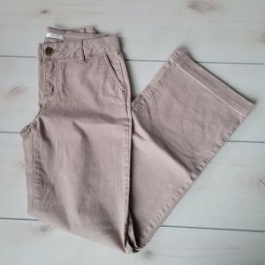 Maurice's Taupe Bootcut Khakis